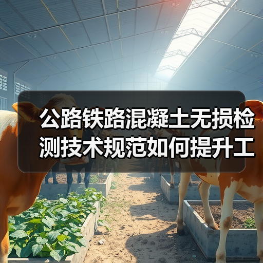 公路铁路混凝土无损检测技术规范如何提升工程质量?(图2) 公路铁路混凝土无损检测技术规范如何提升工程质量?(图2)