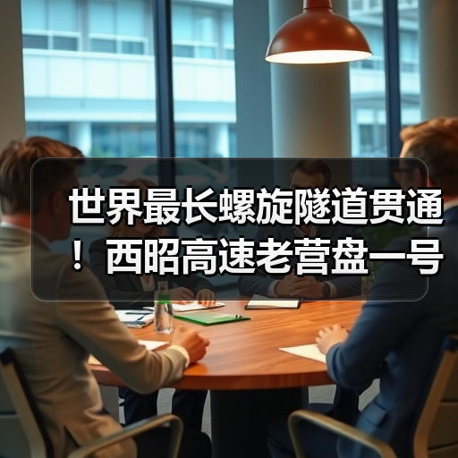 世界最长螺旋隧道贯通！西昭高速老营盘一号突破纪录（图1）