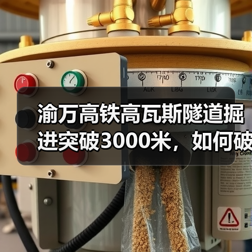 渝万高铁高瓦斯隧道掘进突破3000米,如何破解施工难题?(图1) 渝万高铁高瓦斯隧道掘进突破3000米,如何破解施工难题?(图1)