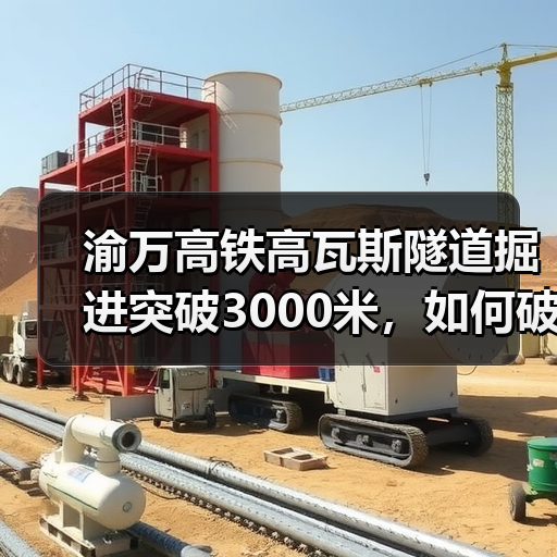 渝万高铁高瓦斯隧道掘进突破3000米,如何破解施工难题?(图4) 渝万高铁高瓦斯隧道掘进突破3000米,如何破解施工难题?(图4)
