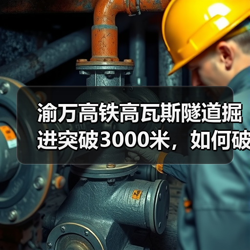 渝万高铁高瓦斯隧道掘进突破3000米,如何破解施工难题?(图3) 渝万高铁高瓦斯隧道掘进突破3000米,如何破解施工难题?(图3)