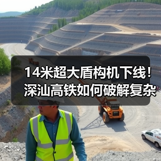 14米超大盾构机下线！深汕高铁如何破解复杂地层难题？（图3）