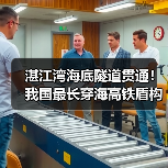 湛江湾海底隧道贯通！我国最长穿海高铁盾构隧道技术突破（图4）
