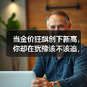 当金价狂飙创下新高，你却在犹豫该不该追，手里的黄金到底还香不香？（图1）