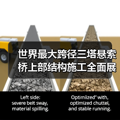 世界最大跨径三塔悬索桥上部结构施工全面展开(图4) 世界最大跨径三塔悬索桥上部结构施工全面展开(图4)