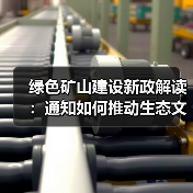 绿色矿山建设新政解读:通知如何推动生态文明发展?(图4) 绿色矿山建设新政解读:通知如何推动生态文明发展?(图4)