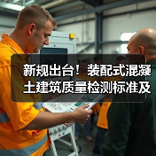 新规出台！装配式混凝土建筑质量检测标准及智慧运维技术全面解读（图1）