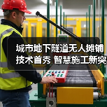 城市地下隧道无人摊铺技术首秀 智慧施工新突破（图2）