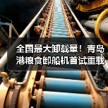 全国最大卸载量!青岛港粮食卸船机首试重载开启智能新纪元(图4) 全国最大卸载量!青岛港粮食卸船机首试重载开启智能新纪元(图4)