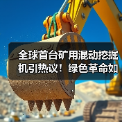 全球首台矿用混动挖掘机引热议！绿色革命如何改变矿山未来？（图2）