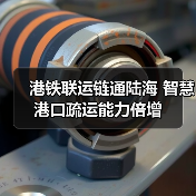 港铁联运链通陆海 智慧港口疏运能力倍增(图2) 港铁联运链通陆海 智慧港口疏运能力倍增(图2)