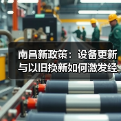 南昌新政策:设备更新与以旧换新如何激发经济潜力?(图3) 南昌新政策:设备更新与以旧换新如何激发经济潜力?(图3)