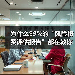 为什么99%的“风险投资评估报告”都在教你如何优雅地亏钱?(图1) 为什么99%的“风险投资评估报告”都在教你如何优雅地亏钱?(图1)