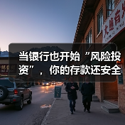 当银行也开始“风险投资”,你的存款还安全吗?(图3) 当银行也开始“风险投资”,你的存款还安全吗?(图3)