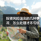 投资风险退出的几种情况,怎么处理才不亏钱?(图4) 投资风险退出的几种情况,怎么处理才不亏钱?(图4)
