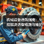 机械设备选购指南:5招解决选型难题与维护常见问题(图4) 机械设备选购指南:5招解决选型难题与维护常见问题(图4)