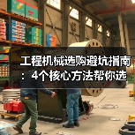 工程机械选购避坑指南:4个核心方法帮你选对挖掘机(图1) 工程机械选购避坑指南:4个核心方法帮你选对挖掘机(图1)