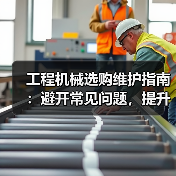 工程机械选购维护指南:避开常见问题,提升设备效率2026(图2) 工程机械选购维护指南:避开常见问题,提升设备效率2026(图2)