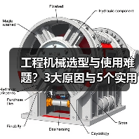工程机械选型与使用难题?3大原因与5个实用解决方法(图3) 工程机械选型与使用难题?3大原因与5个实用解决方法(图3)