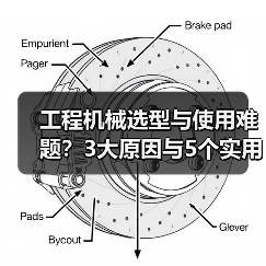 工程机械选型与使用难题?3大原因与5个实用解决方法(图4) 工程机械选型与使用难题?3大原因与5个实用解决方法(图4)