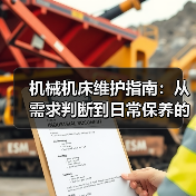 机械机床维护指南:从需求判断到日常保养的5个方法(图4) 机械机床维护指南:从需求判断到日常保养的5个方法(图4)