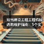 双当建设工程工程机械选购维护指南:5个实用方法解析(图2) 双当建设工程工程机械选购维护指南:5个实用方法解析(图2)