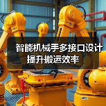 智能机械手多接口设计提升搬运效率