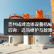 贵州成峰流体设备机械咨询:选购维护与故障解析实用指南(图3) 贵州成峰流体设备机械咨询:选购维护与故障解析实用指南(图3)
