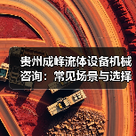 贵州成峰流体设备机械咨询:常见场景与选择要点(图2) 贵州成峰流体设备机械咨询:常见场景与选择要点(图2)