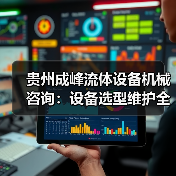 贵州成峰流体设备机械咨询:设备选型维护全流程指南(图1) 贵州成峰流体设备机械咨询:设备选型维护全流程指南(图1)