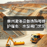 贵州流体设备选购与维护指南：水泵阀门常见问题解析