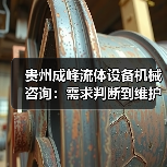贵州成峰流体设备机械咨询：需求判断到维护的实用经验