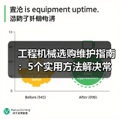 工程机械选购维护指南:5个实用方法解决常见问题(图3) 工程机械选购维护指南:5个实用方法解决常见问题(图3)